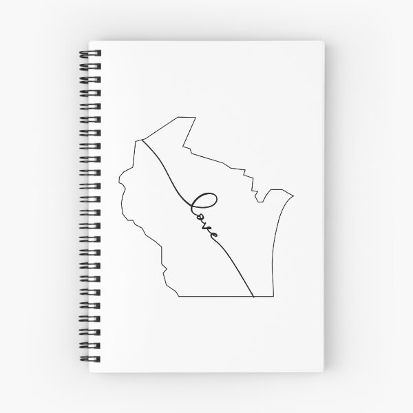 Item preview, Wisconsin Is Love - Wisconsin Home State Outline  designed and sold by EpicCreation.