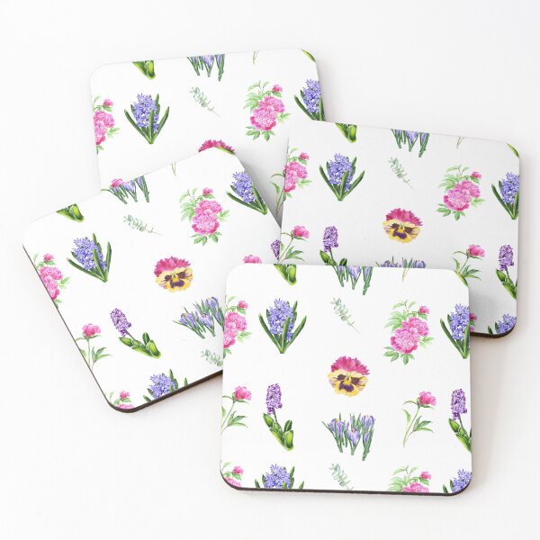 Item preview, Mixed Spring Flowers Collection designed and sold by silviaol.