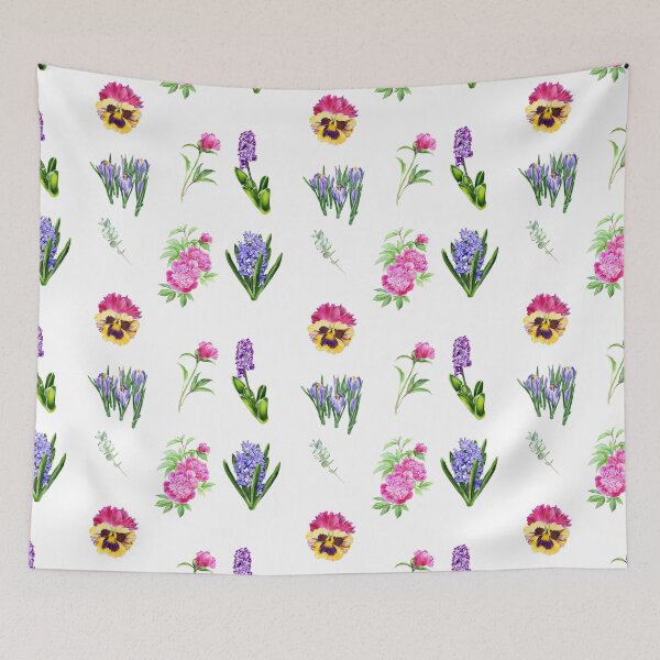 Item preview, Mixed Spring Flowers Collection designed and sold by silviaol.