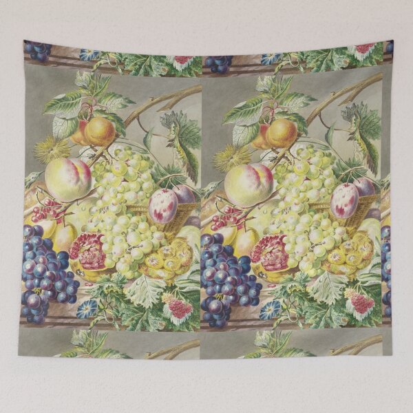 Item preview, Fruitstuk (1777) by Cornelis Ploos van Amstel. Original from designed and sold by Design Repo.