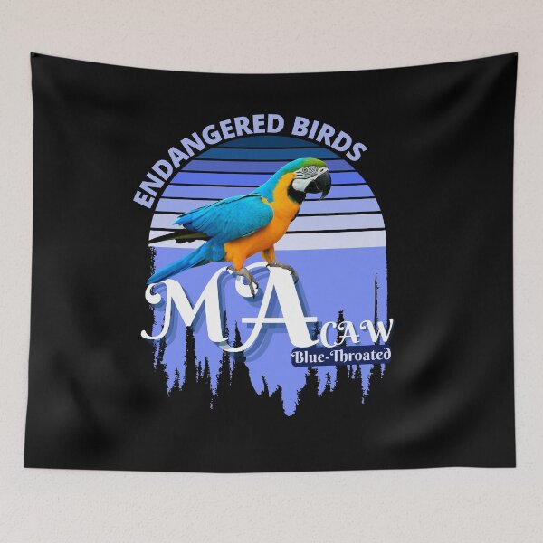 Item preview,  Macaw Blue-Throated designed and sold by yassooarts.