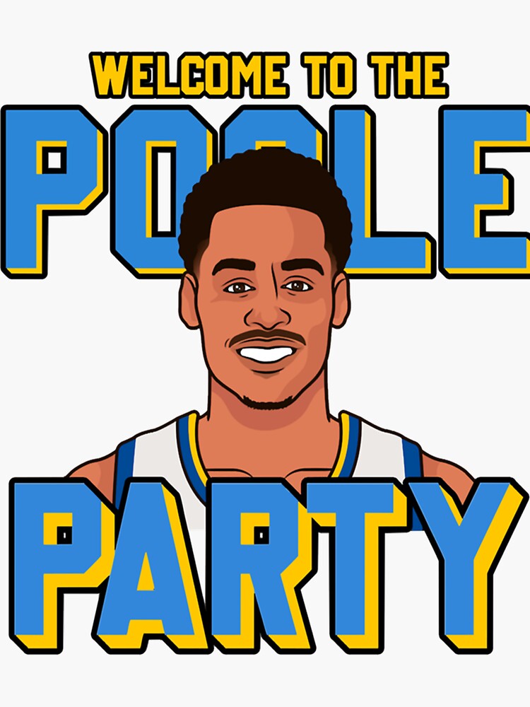 jordan poole - poole party shirt warriors  Essential T-Shirt for Sale by  TracyGArtwork