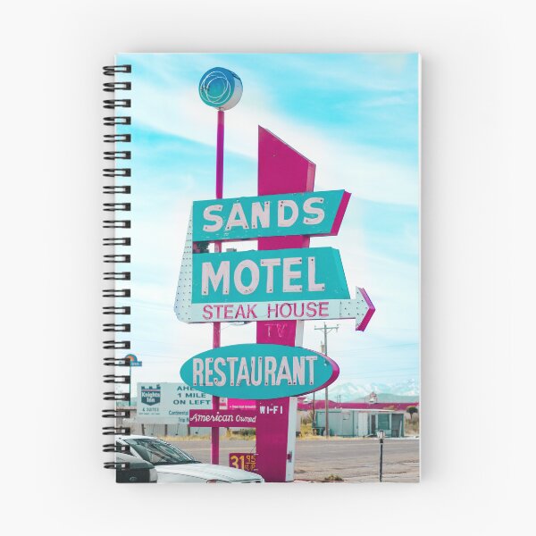 Artikelvorschau, Sands Motel Retro-Beschilderung entworfen und verkauft von Lostlogo.