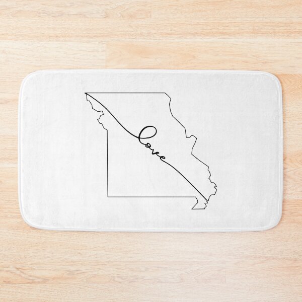 Item preview, Missouri Is Love - Missouri Home State Outline  designed and sold by EpicCreation.