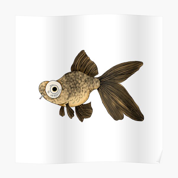 Smoking Fish Poster