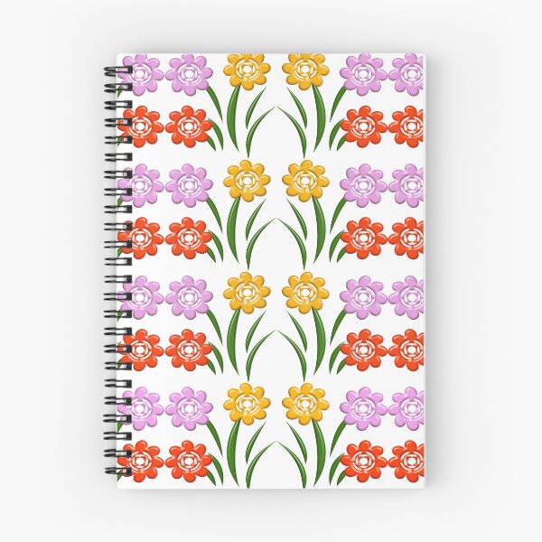 Item preview, Floral retro pattern designed and sold by Stellagala.