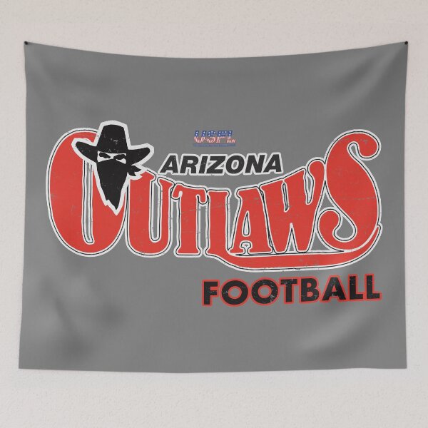 Item preview, Distressed Arizona Outlaws Football designed and sold by TeeArcade84.