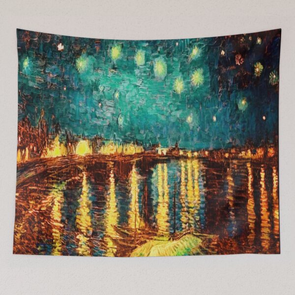 Item preview, Starry Night On The Rhone Remixed designed and sold by Danyell369.