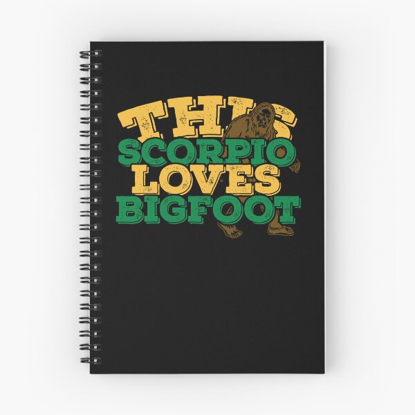 Item preview, Horoscope Zodiac Sign Scorpio Loves Bigfoot designed and sold by TheCrazyBear.