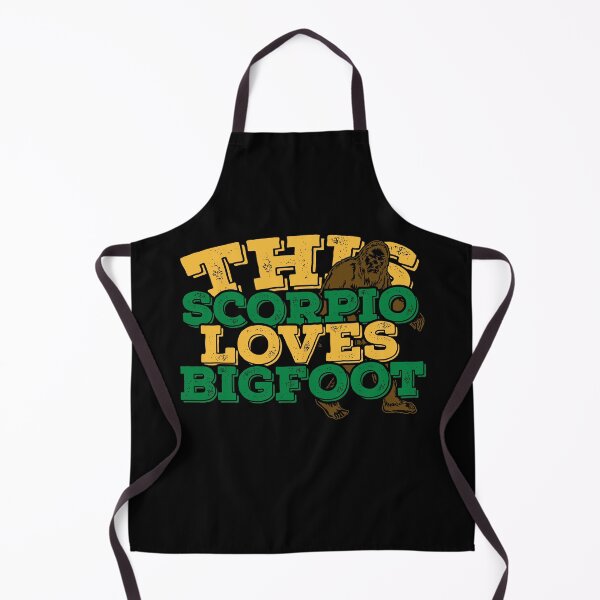 Item preview, Horoscope Zodiac Sign Scorpio Loves Bigfoot designed and sold by TheCrazyBear.