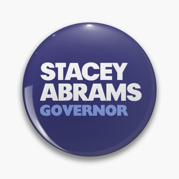 Item preview, Stacey Abrams 2026 Georgia Governor Purple Campaign Logo Sticker designed and sold by YikesForever.