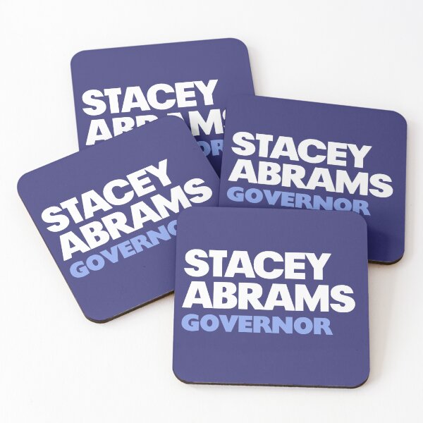 Item preview, Stacey Abrams 2026 Georgia Governor Purple Campaign Logo Sticker designed and sold by YikesForever.