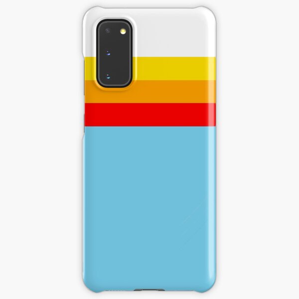 Sky Blue Stripes Samsung Galaxy Snap Case