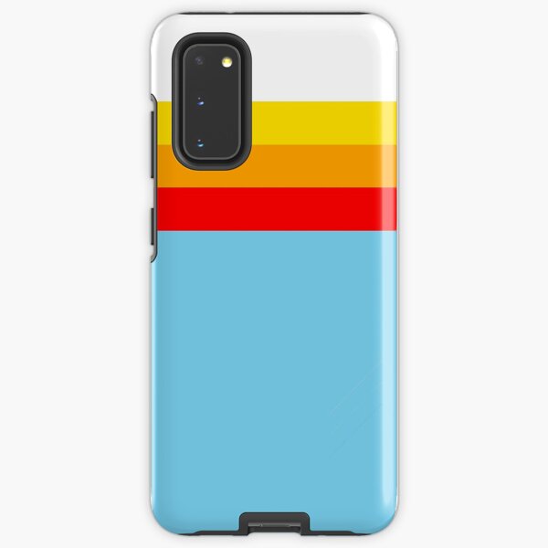 Sky Blue Stripes Samsung Galaxy Tough Case