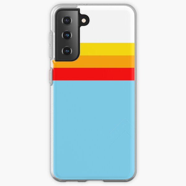 Sky Blue Stripes Samsung Galaxy Soft Case