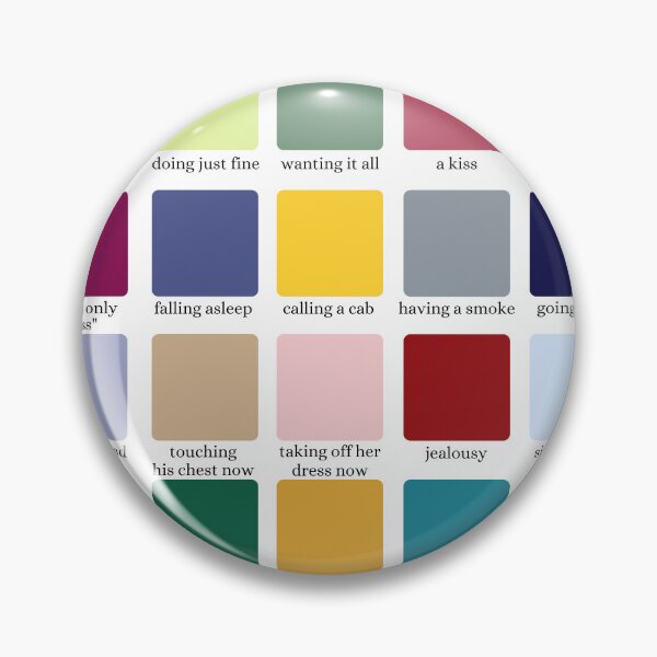 Item preview, the killers mr brightside color palette designed and sold by kdierksart.