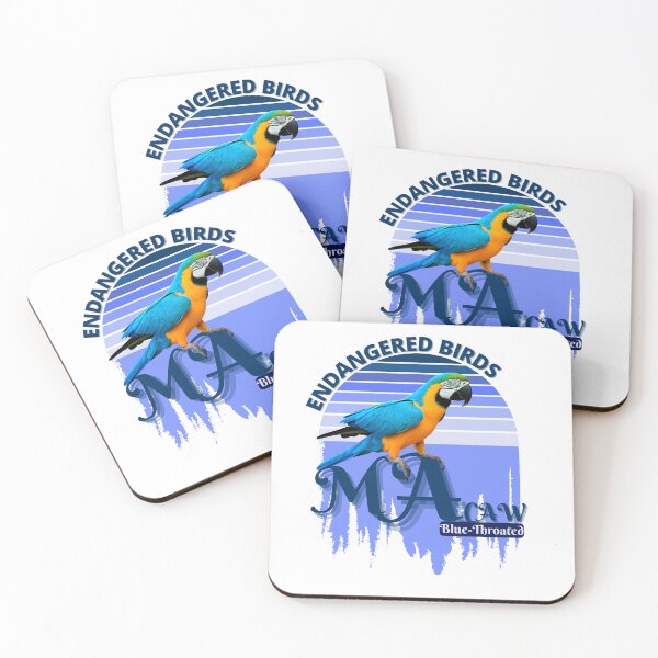 Item preview,  Macaw Blue-Throated designed and sold by yassooarts.