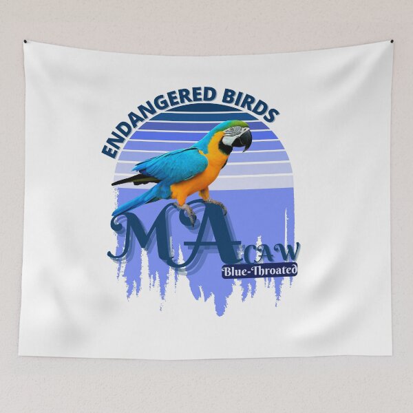 Item preview,  Macaw Blue-Throated designed and sold by yassooarts.