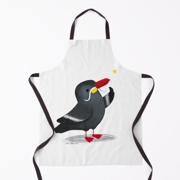 Item preview, Inca Tern Bird with yellow heart designed and sold by julianamotzko.