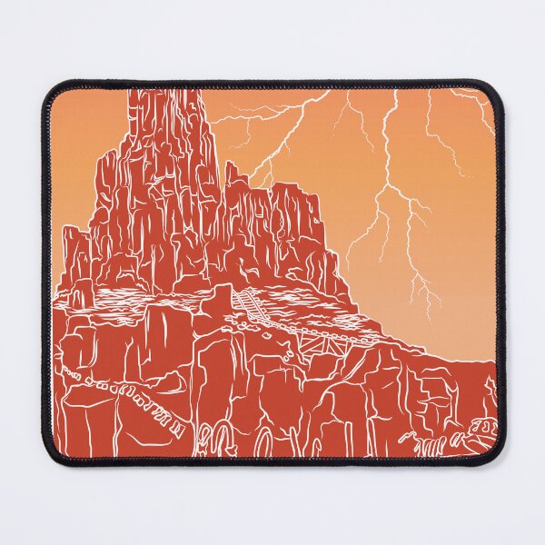 Item preview, Big Thunder Mountain Poster designed and sold by Cammi Friederichs.