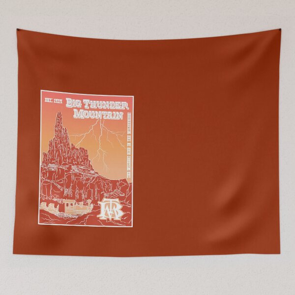 Item preview, Big Thunder Mountain Poster designed and sold by Cammi Friederichs.