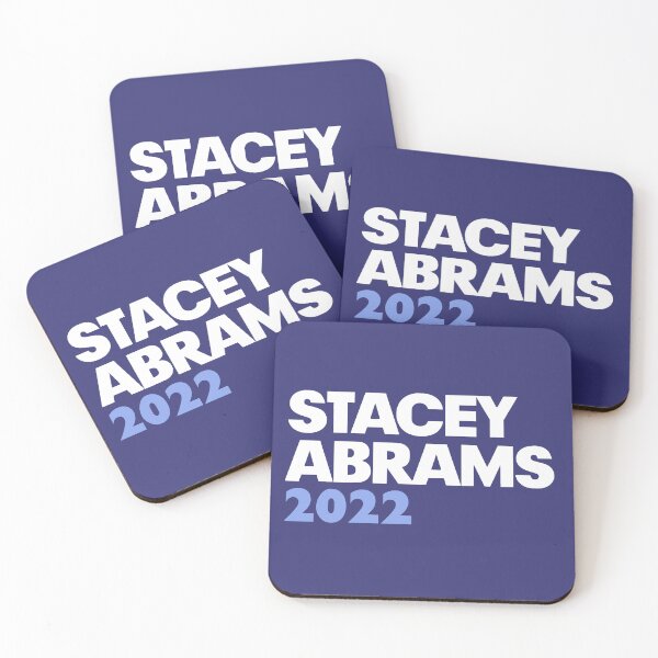 Item preview, Stacey Abrams 2022 Georgia Governor Purple Campaign Logo Sticker designed and sold by YikesForever.