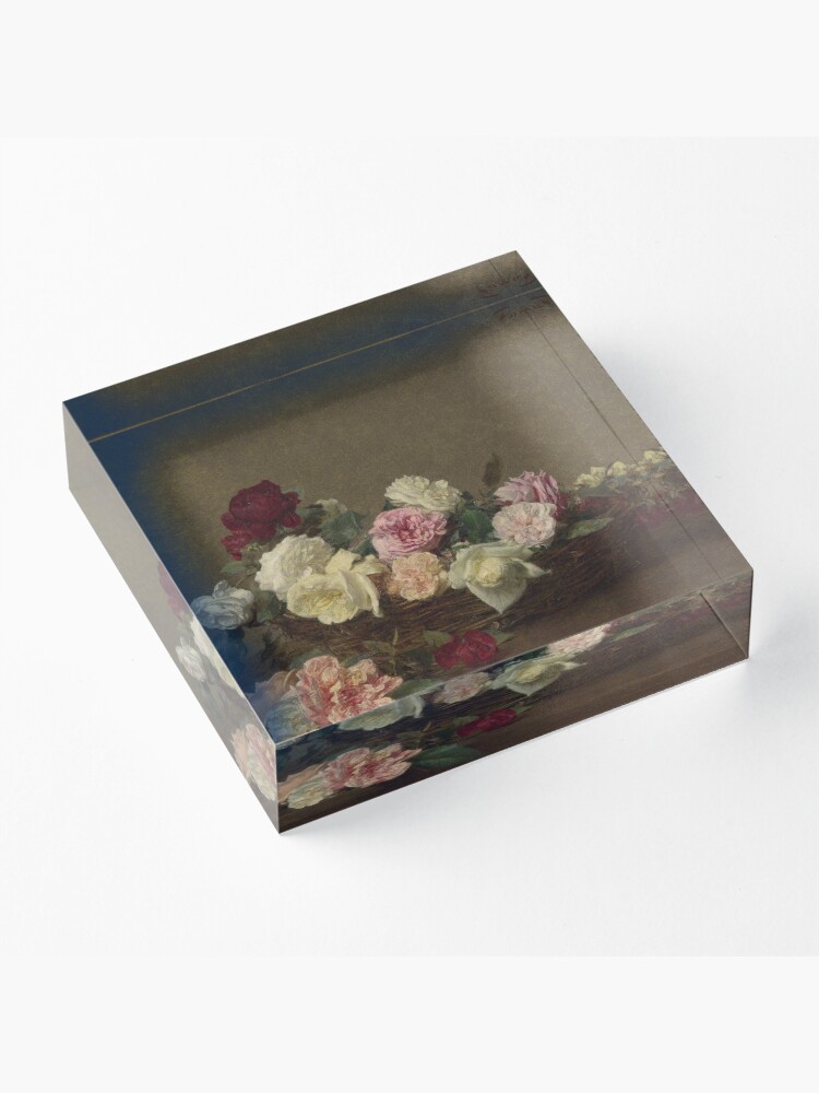 Alternate view of Ignace-Henri-Theodore Fantin-Latour - A Basket Of Roses Acrylic Block