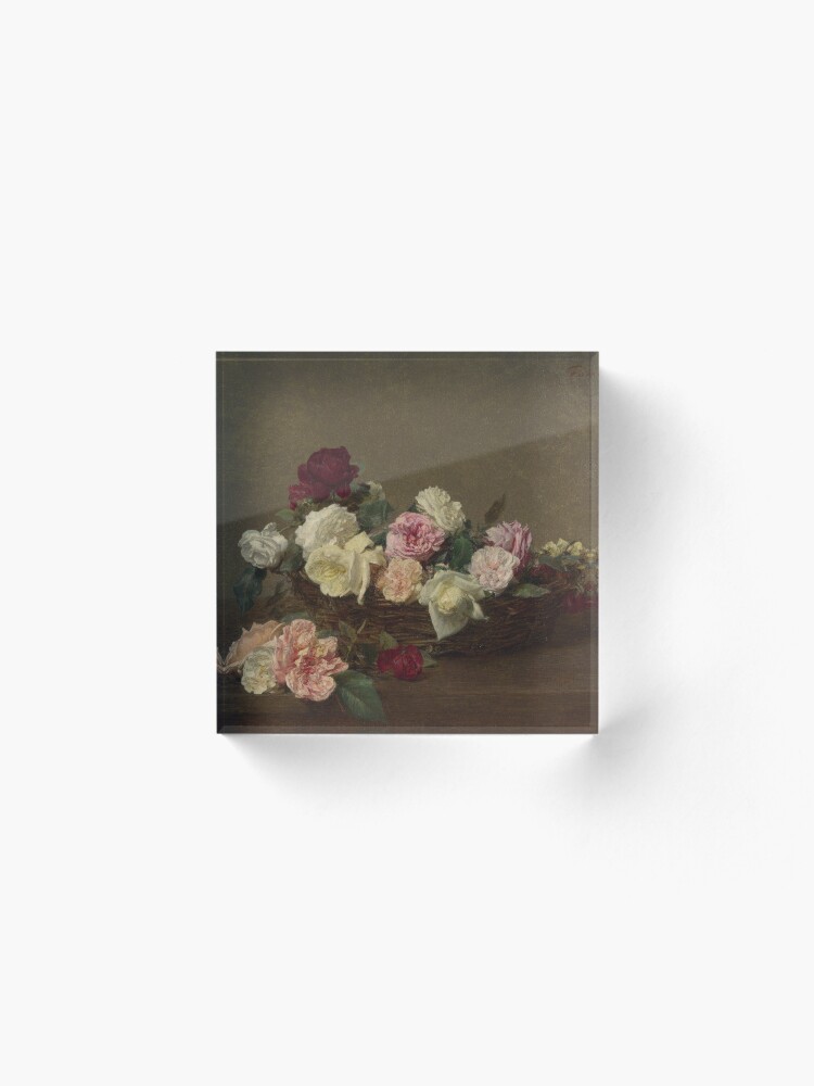 Alternate view of Ignace-Henri-Theodore Fantin-Latour - A Basket Of Roses Acrylic Block