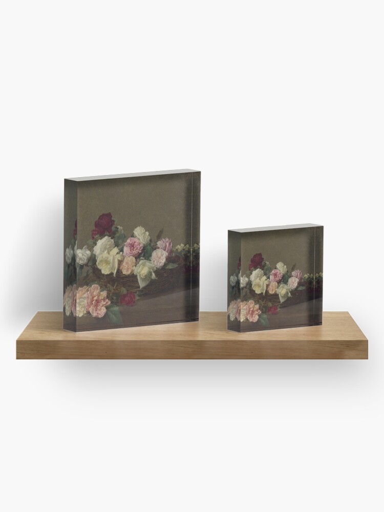 Alternate view of Ignace-Henri-Theodore Fantin-Latour - A Basket Of Roses Acrylic Block