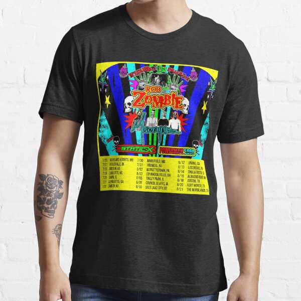 "rob freaks on parade tour dates 2022 masmai" Tshirt for Sale by