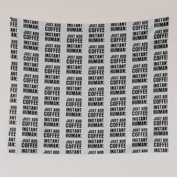 Item preview, Instant human: Just add coffee designed and sold by StudioArteriana.