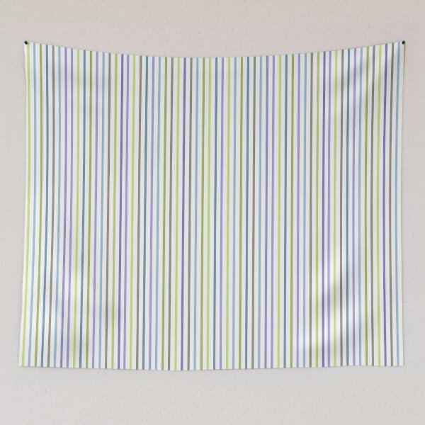 Item preview, Honeydew, Lilac & Sky Stripes designed and sold by OranelloDesigns.