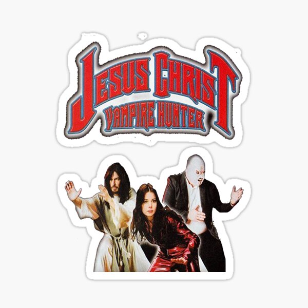 Item preview, Jesus Christ Vampire Hunter Horror Movie Vintage designed and sold by Hortensia192.