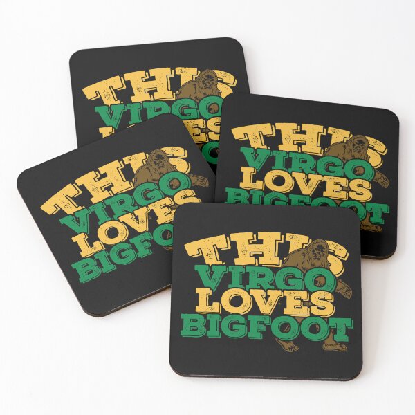 Item preview, Horoscope Zodiac Sign Virgo Loves Bigfoot designed and sold by TheCrazyBear.