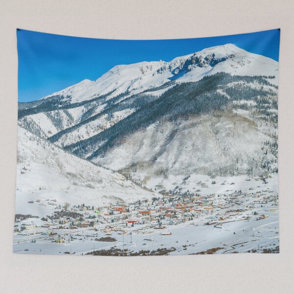 Item preview, Snowy Winter Village, Silverton Colorado designed and sold by Lostlogo.