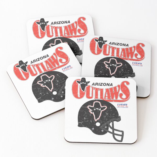 Item preview, Distressed Arizona Outlaws Helmet designed and sold by TeeArcade84.