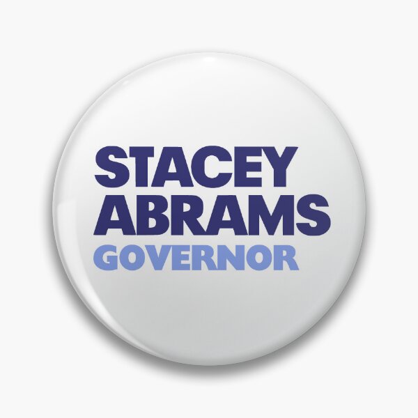 Item preview, Stacey Abrams 2026 Georgia Governor Purple Campaign Logo Sticker designed and sold by YikesForever.