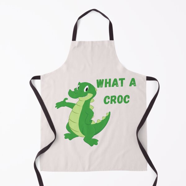 Item preview, what a croc cute crocodile- designed and sold by dreamwearprints.