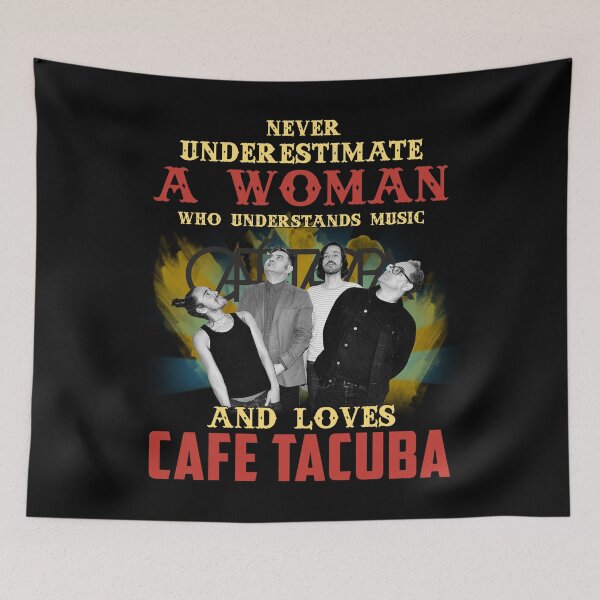 Item preview, Never Underestimate A Woman Who Loves Tacuba designed and sold by RhondaWinning.