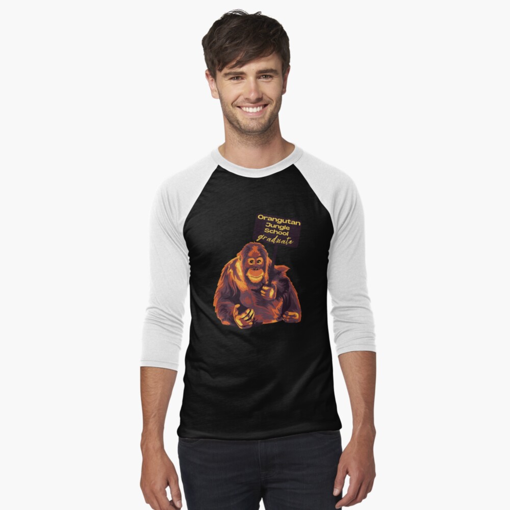 Item preview, Baseball ¾ Sleeve T-Shirt designed and sold by unhingedheather.