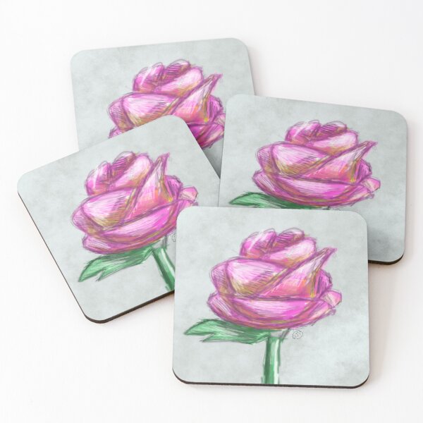 Item preview, Pink Rose designed and sold by SammieJayArts.