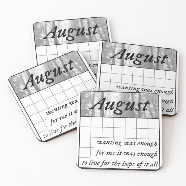 Item preview, Taylor Swift August Folklore  designed and sold by Kaitlyn Hart.
