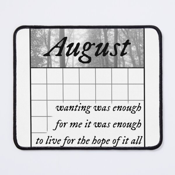 Item preview, Taylor Swift August Folklore designed and sold by Kaitlyn Hart.