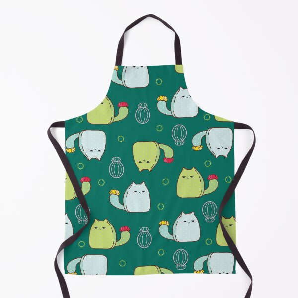 Item preview, Cactus Cats on Lush Green designed and sold by Sophia Adalaine Zhou.