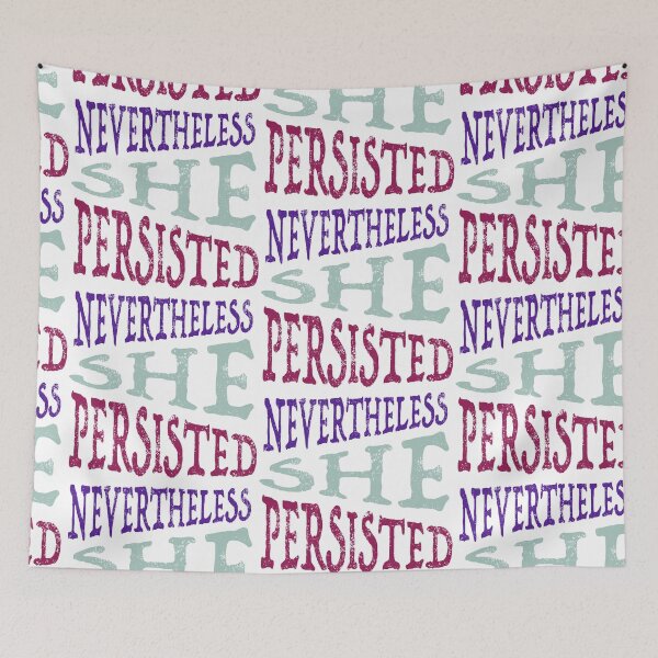 Item preview, Nevertheless She Persisted designed and sold by Indivisible.