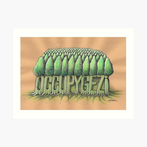 Occupy Gezi Park Art Print