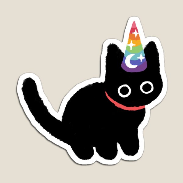 Vista previa del artículo con la obra «Mago Lilcat Gay», diseñado y vendido por fruitblush.