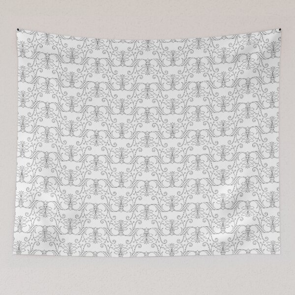 Item preview, Black Geometric Pattern designed and sold by PressedOak.