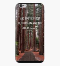 Into the Woods iPhone Case