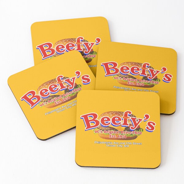 Item preview, Distressed Beefy's, Ocean City, MD designed and sold by TeeArcade84.